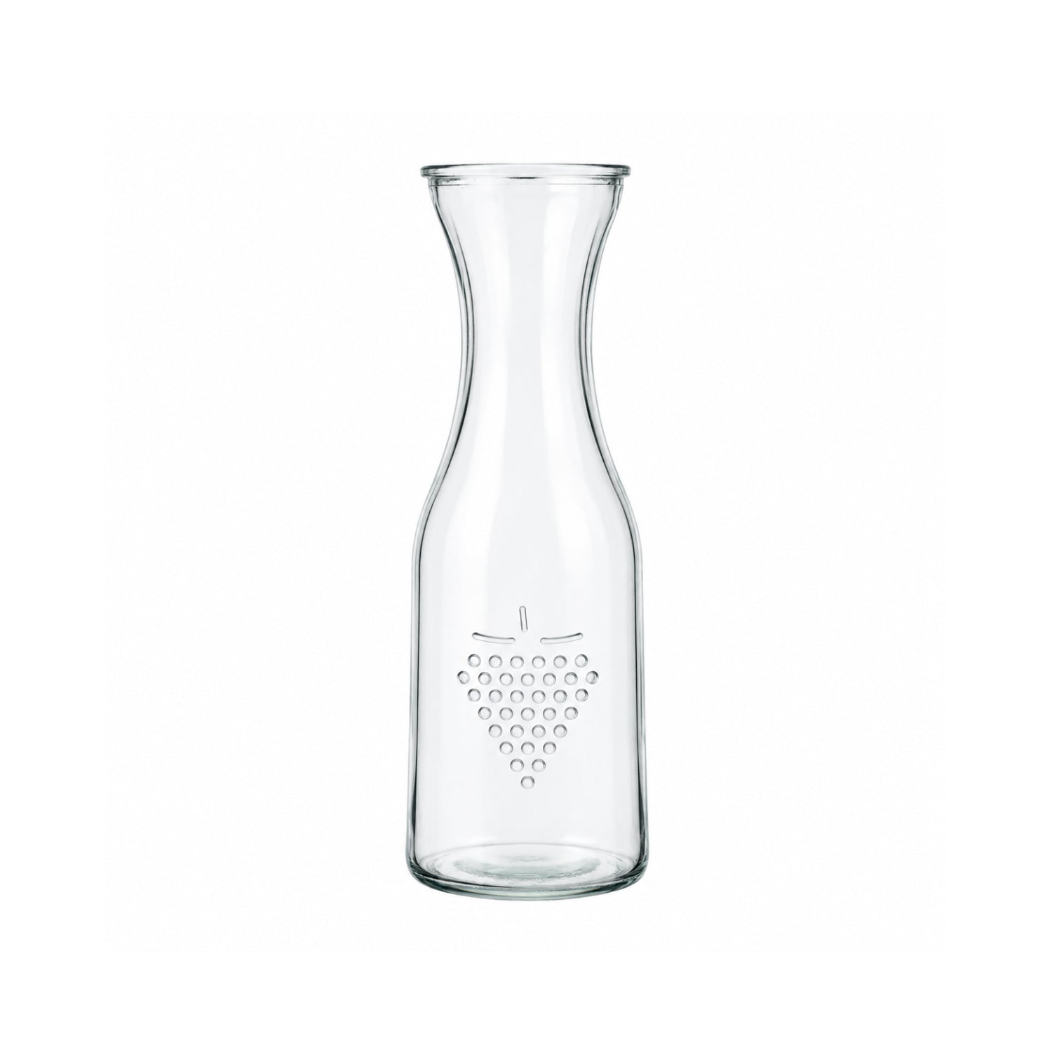 1L Clear Glass Water Decanter Carafe
