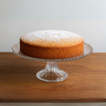 32cm Clear Glass Cake Stand
