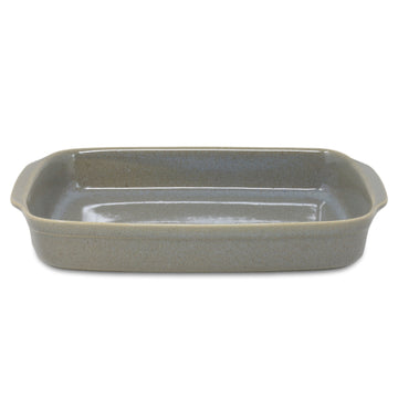 33cm Grey Ceramic Rectangular Baking Dish