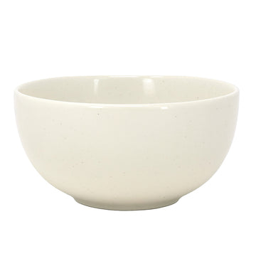 15.5cm Cream Ceramic Salad Bowl