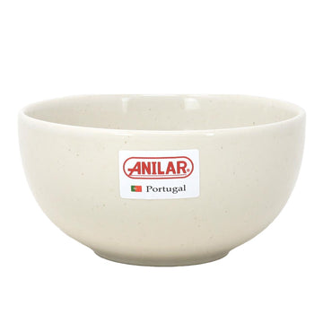 15.5cm Cream Ceramic Salad Bowl