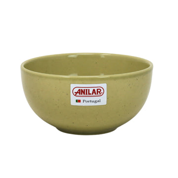 2Pcs 15.5cm Green Ceramic Salad Bowl