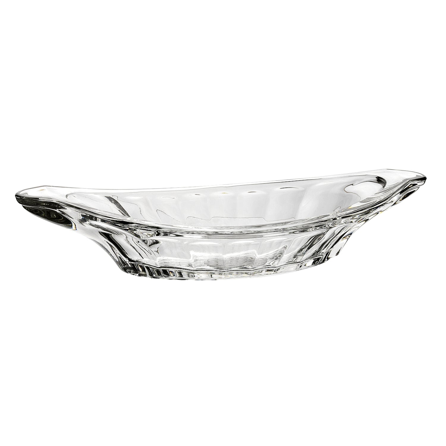 Banana Split Glass Boat Dish