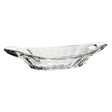 Banana Split Glass Boat Dish