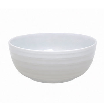 15cm White Stoneware Round Soup Cereal Bowl