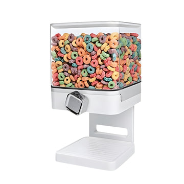 3.5L White Plastic Cereal Dispenser