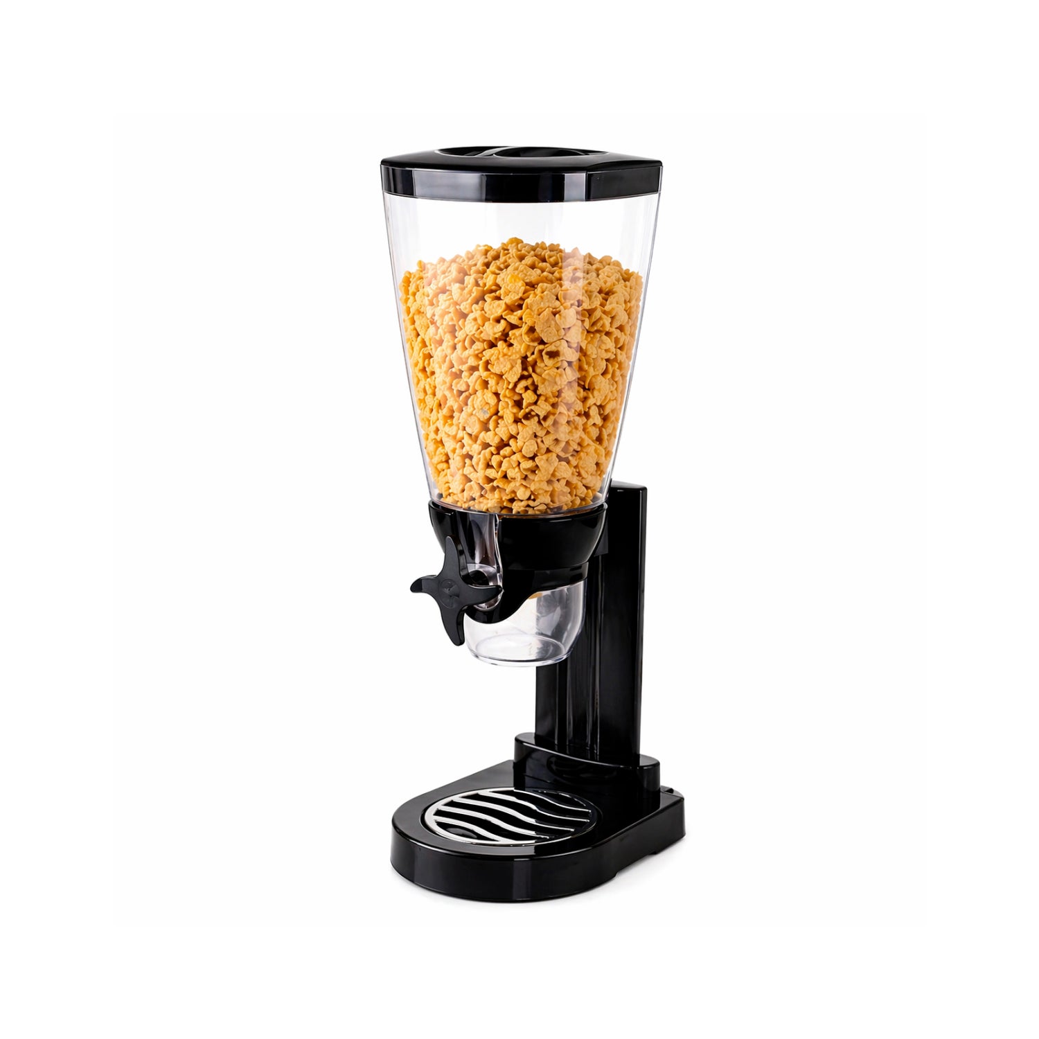 3.5L Kitchen Food Storage Black Cereal Dispenser