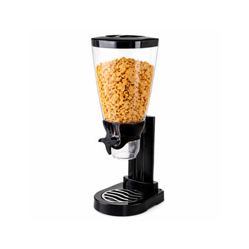 3.5L Kitchen Food Storage Black Cereal Dispenser