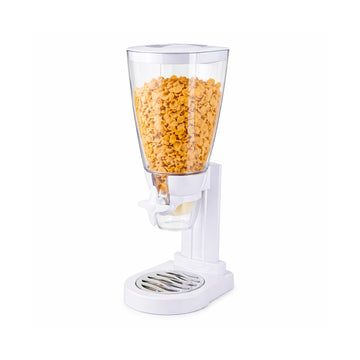 3.5L Kitchen Food Storage White Cereal Dispenser