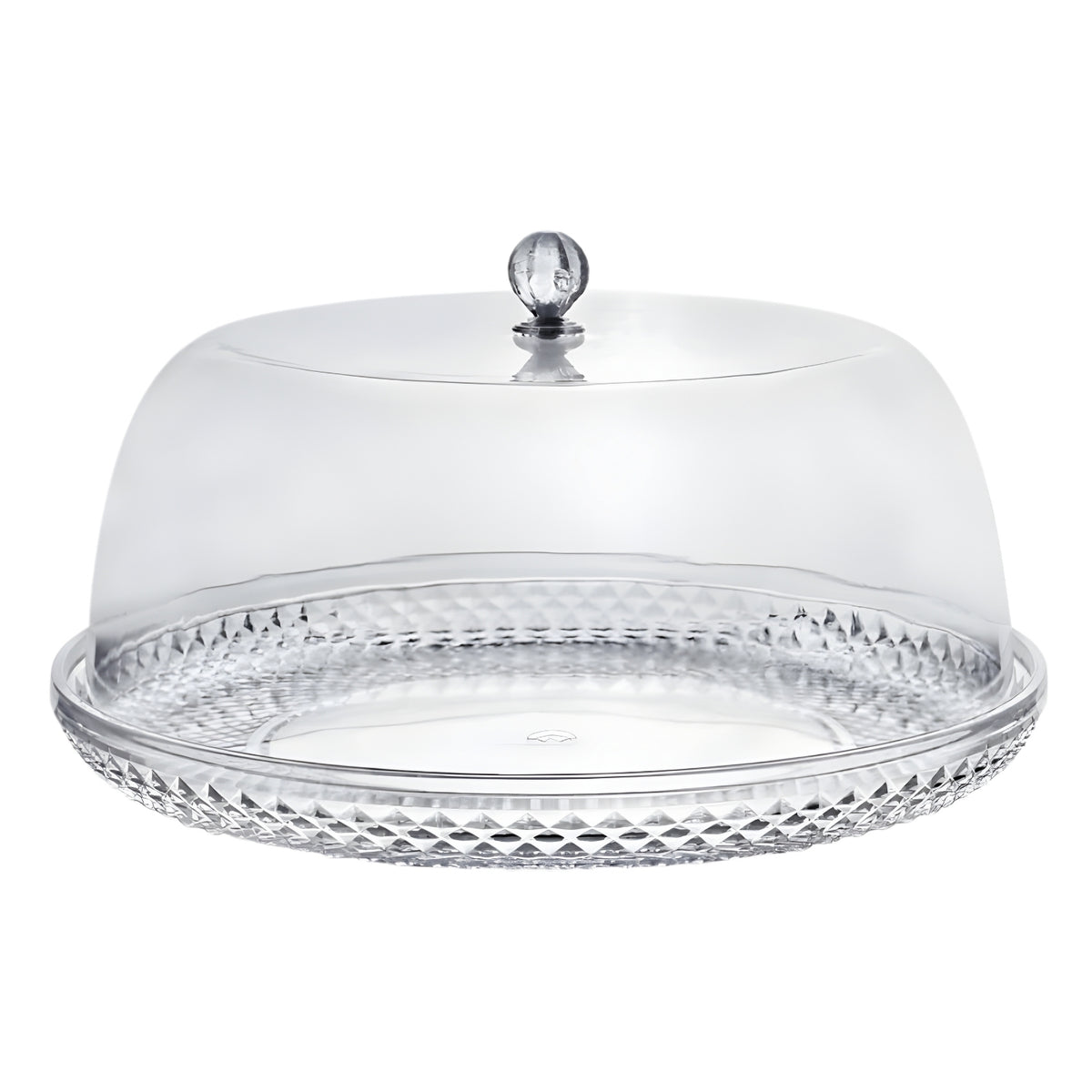 33cm Cake Plate with Dome Cover