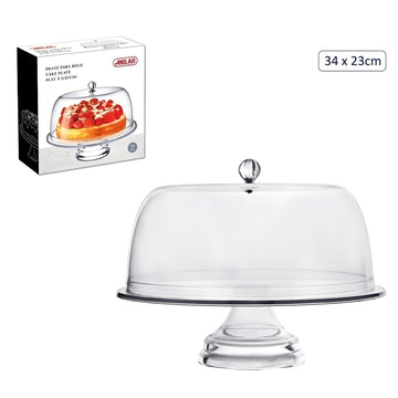 Cake Display Stand with Dome Lid