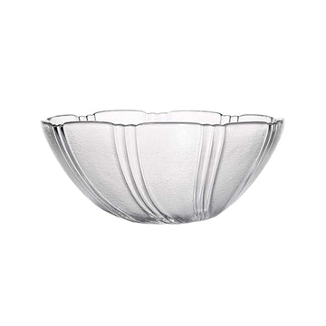 4Pcs 12cm Clear Glass Salad Bowl Set