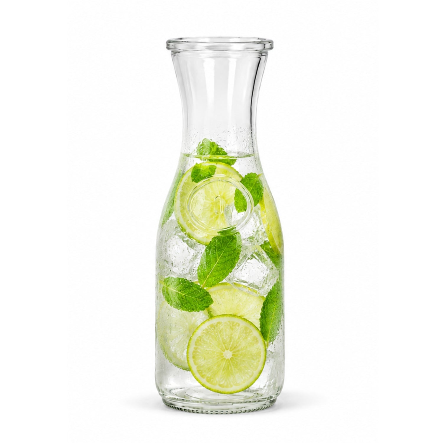 500ml Clear Glass Embossed Grape Pattern Carafe