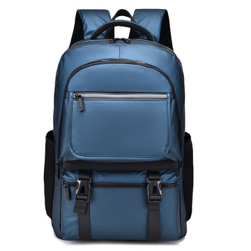 Blue Laptop Backpack Water Resistant Travel Work School Rucksack