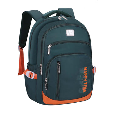 Men Women Boys Laptop Backpack Anti-Theft Large Rucksack Travel School Bag Green