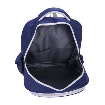Blue School Backpack with Pencil Case