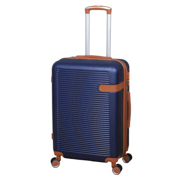 24" Vienna Blue Expandable Luggage Travel Suitcase