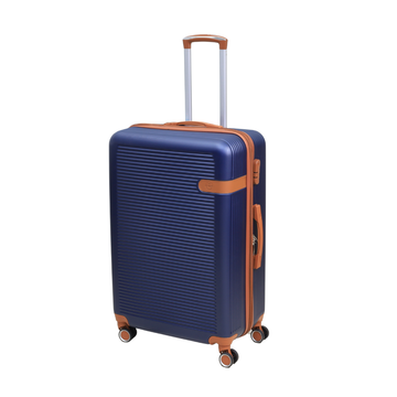 28" Travel Suitcase Vienna Blue Expandable ABS Luggage