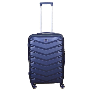 24" Denver Blue Expandable Luggage Travel Suitcase