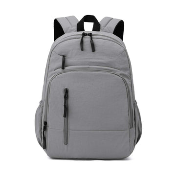 Laptop Backpack with Anti-Theft Pocket, Grey