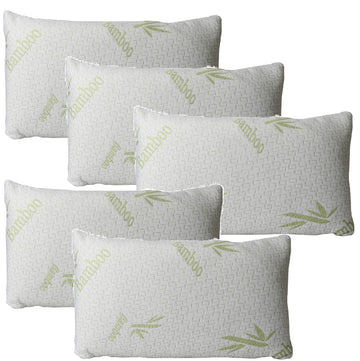 5pcs Bamboo Memory Foam Pillow