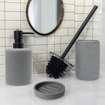 Liquid Soap Dispenser & Toilet Brush Holder
