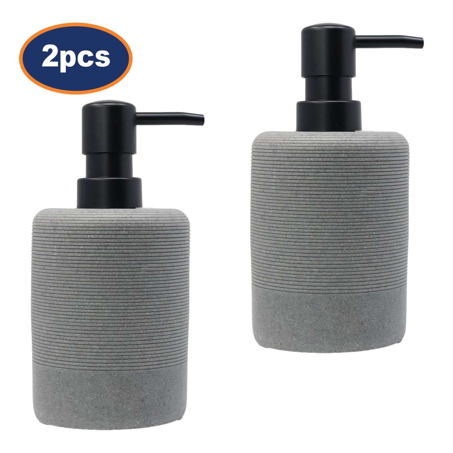 2Pcs Liquid Soap Dispenser