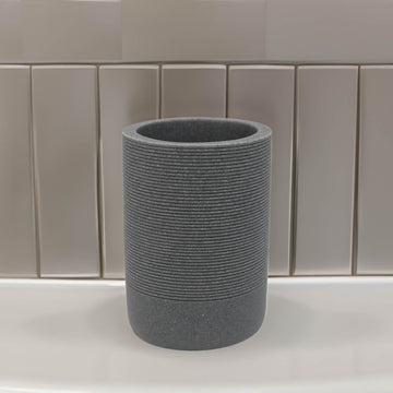 Blue Canyon Grey Bathroom Tumbler