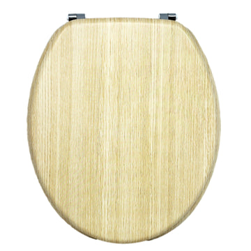 Blue Canyon Oak Toilet Seat With Lid