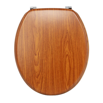 Blue Canyon Beech Toilet Seat With Lid