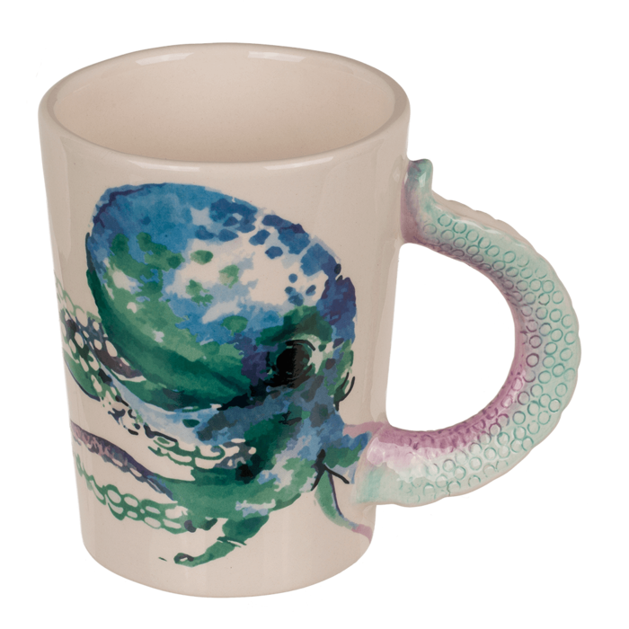 300ml Stoneware Mug Octopus