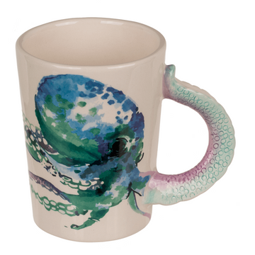 300ml Stoneware Mug Octopus