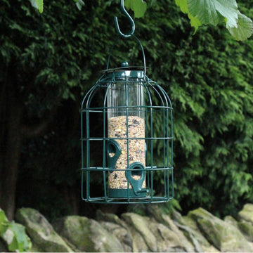 Hanging Seed Bird Feeding Station Squirrel Resistant