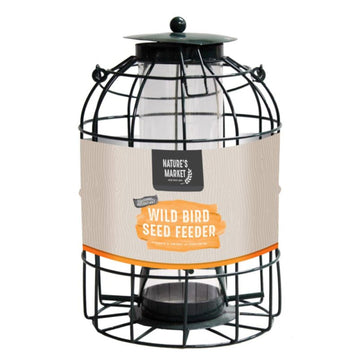 Hanging Seed Bird Feeding Station Squirrel Resistant