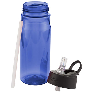 Thermos 530ml Blue Hydration Bottle With Straw