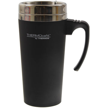 420ml Zest Black Travel Mug Insulated Cup Tea Coffee Drinks
