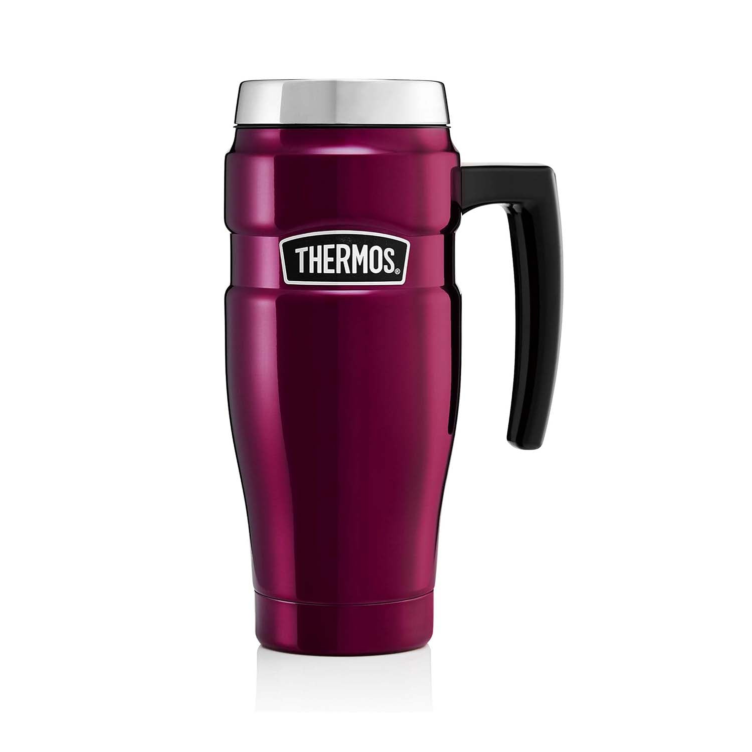 Thermos 470ml Raspberry Stainless Steel Insulated Travel Tumbler