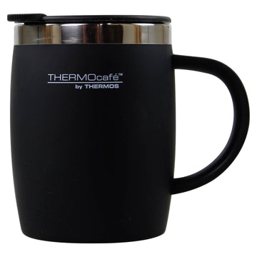 Thermos 450ml Black ThermoCafe Mug