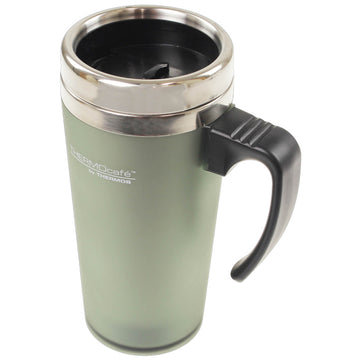 Thermos ThermoCafe 420ml Moss Thermal Mug with Handle