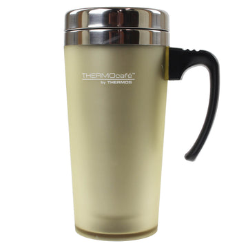 420ml Old Chalk Soft Touch Double Walled Thermal Travel Mug