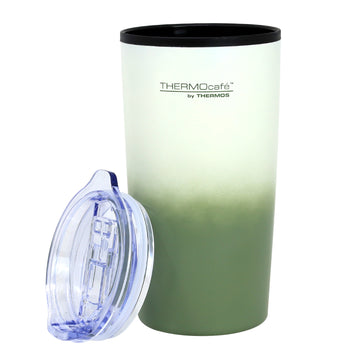 Thermos 510ml Green Ombre Stainless Steel Double Wall Insulated Travel Mug