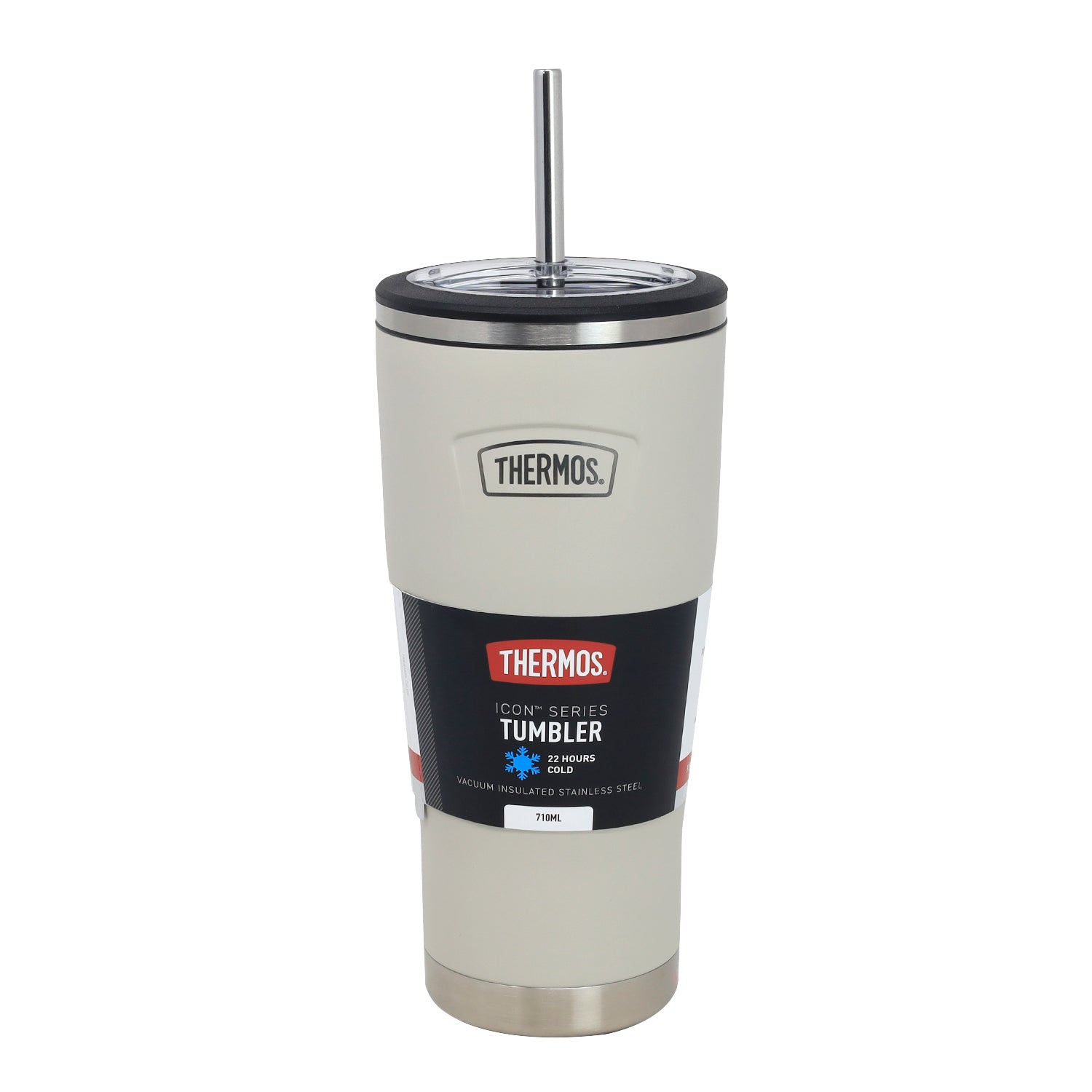 Thermos 710ml Sandstone Slide Lock Travel Tumbler