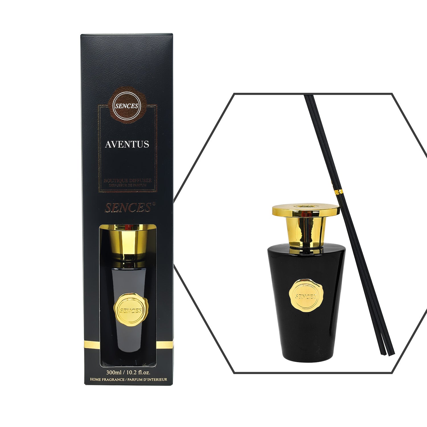 Baltus Boutique Reed Diffuser 300ml Sences  Aventus