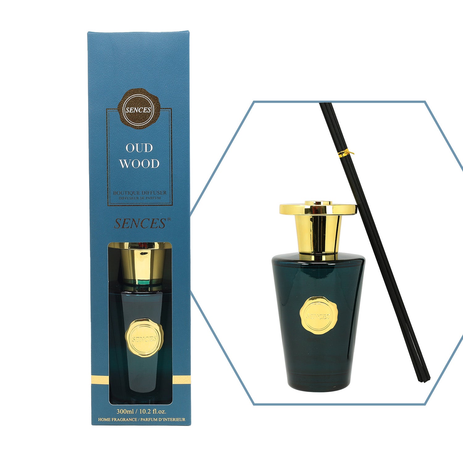 Baltus Boutique Reed Diffuser 300ml Sences Oud Wood