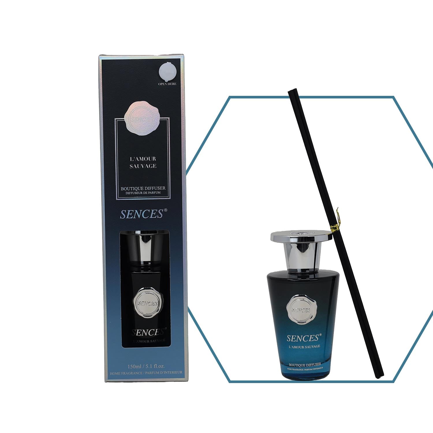 Baltus Reed Diffuser 150ml Sences L'Amour Sauvage Room Scent