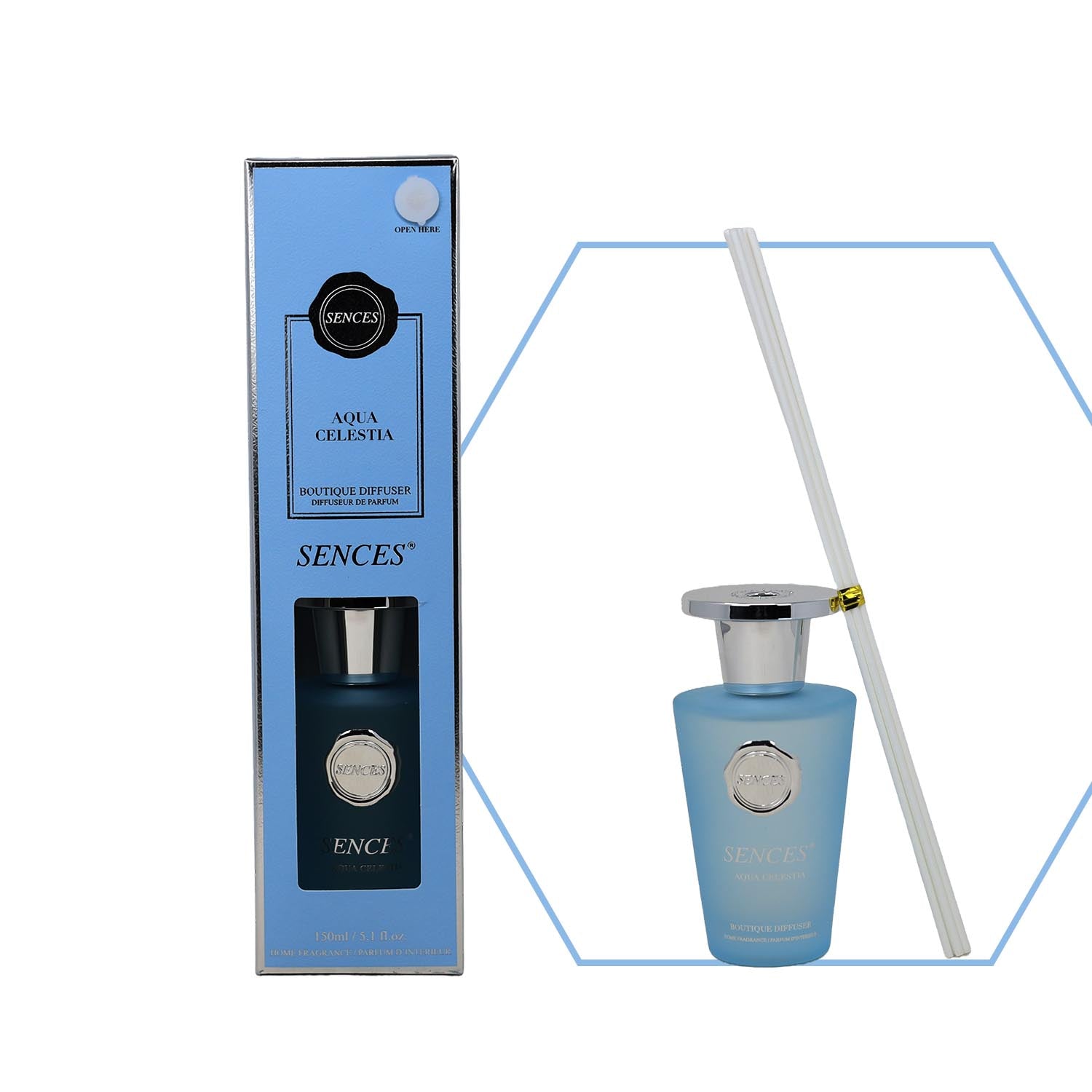 Baltus Reed Diffuser 150ml Sences Acqua Celestia