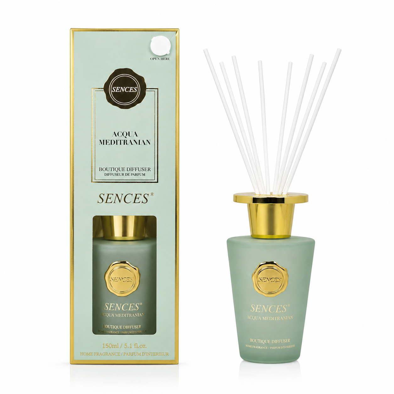 Baltus Reed Diffuser 150ml Sences Acqua Meditranian