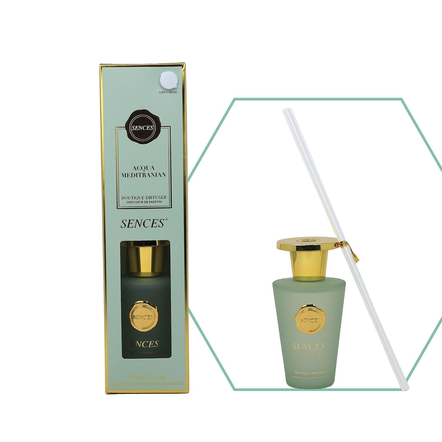 Baltus Reed Diffuser 150ml Sences Acqua Meditranian