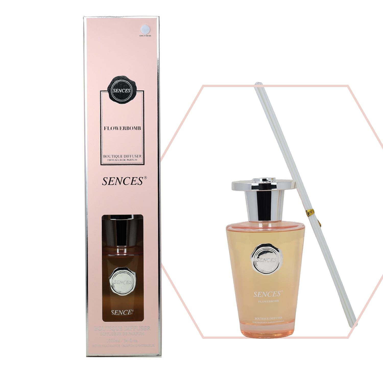 Baltus Reed Diffuser 1000ml Sences Flowerbomb