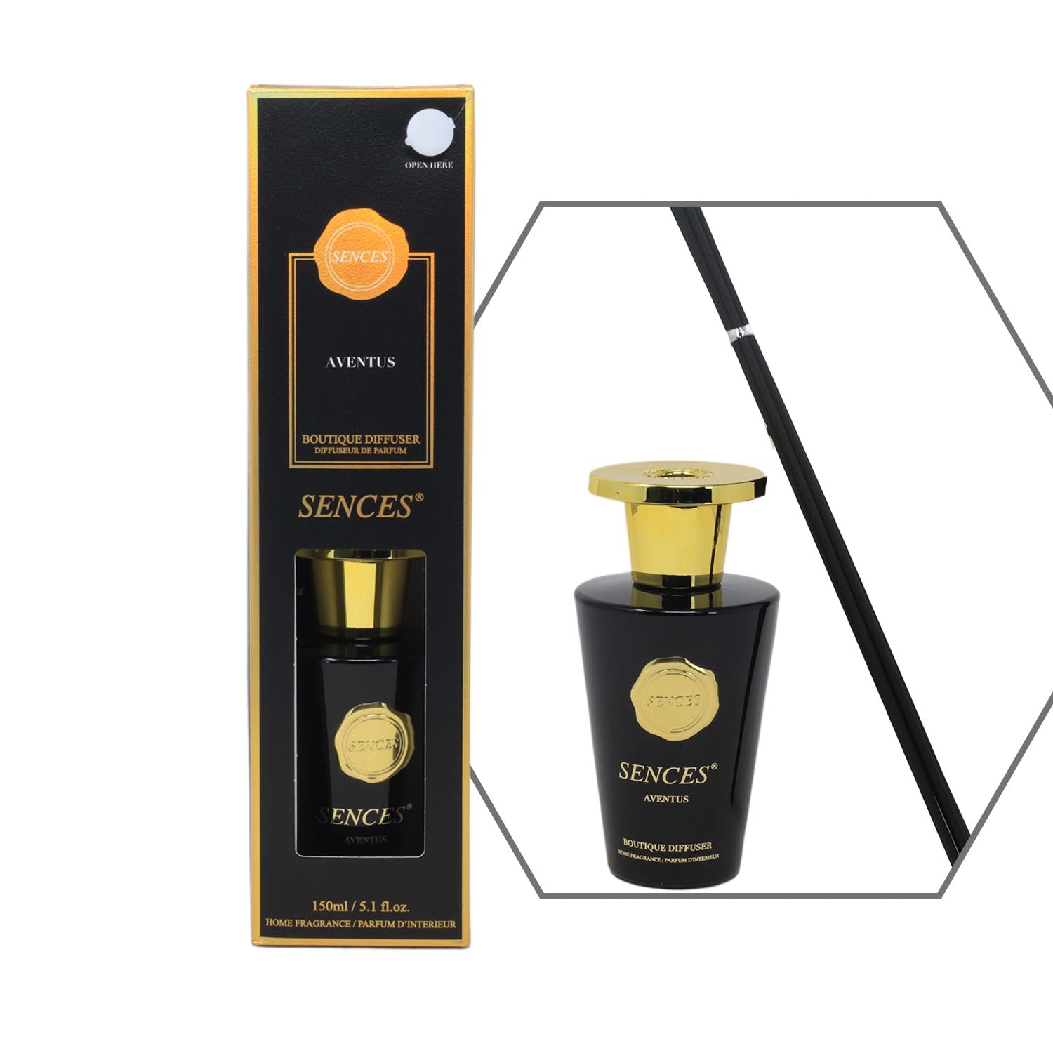 Baltus Sences 150ml Aventus Reed Diffuser